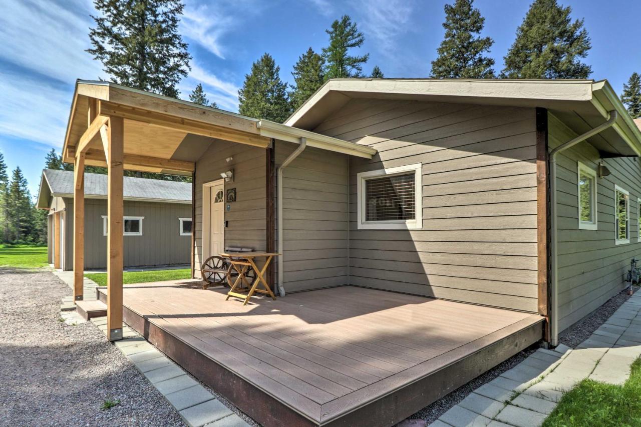 Columbia Falls Private Retreat Pool Table And Deck! 외부 사진